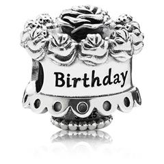 Pandora Happy Birthday Cake Charm, Retired, 791289